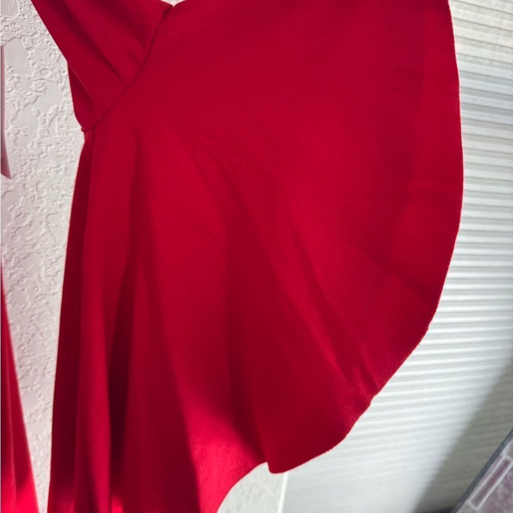 Bailey 44 Elegant Red Bell Sleeve Dress NWT - Picture 2 of 14